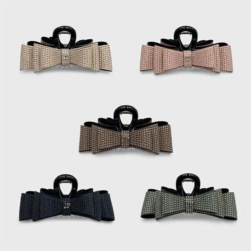 All-Stud 3-Tier Ribbon Claw Clip JP-25-032CC