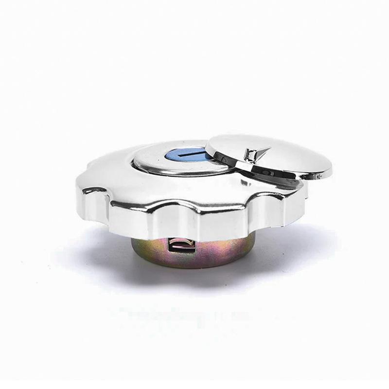 1pc Universal Motorcycle ATV Gas Aluminum Alloy Fuel Cap Locking Motorcycle Oil Tank Key Locking Cover Motorcycle Accessories