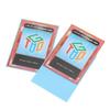 Toy God GOD Sleeves Light, 200 Sleeves, Supervised by Active Players, Trading Card Game (Light Blue, Regular)