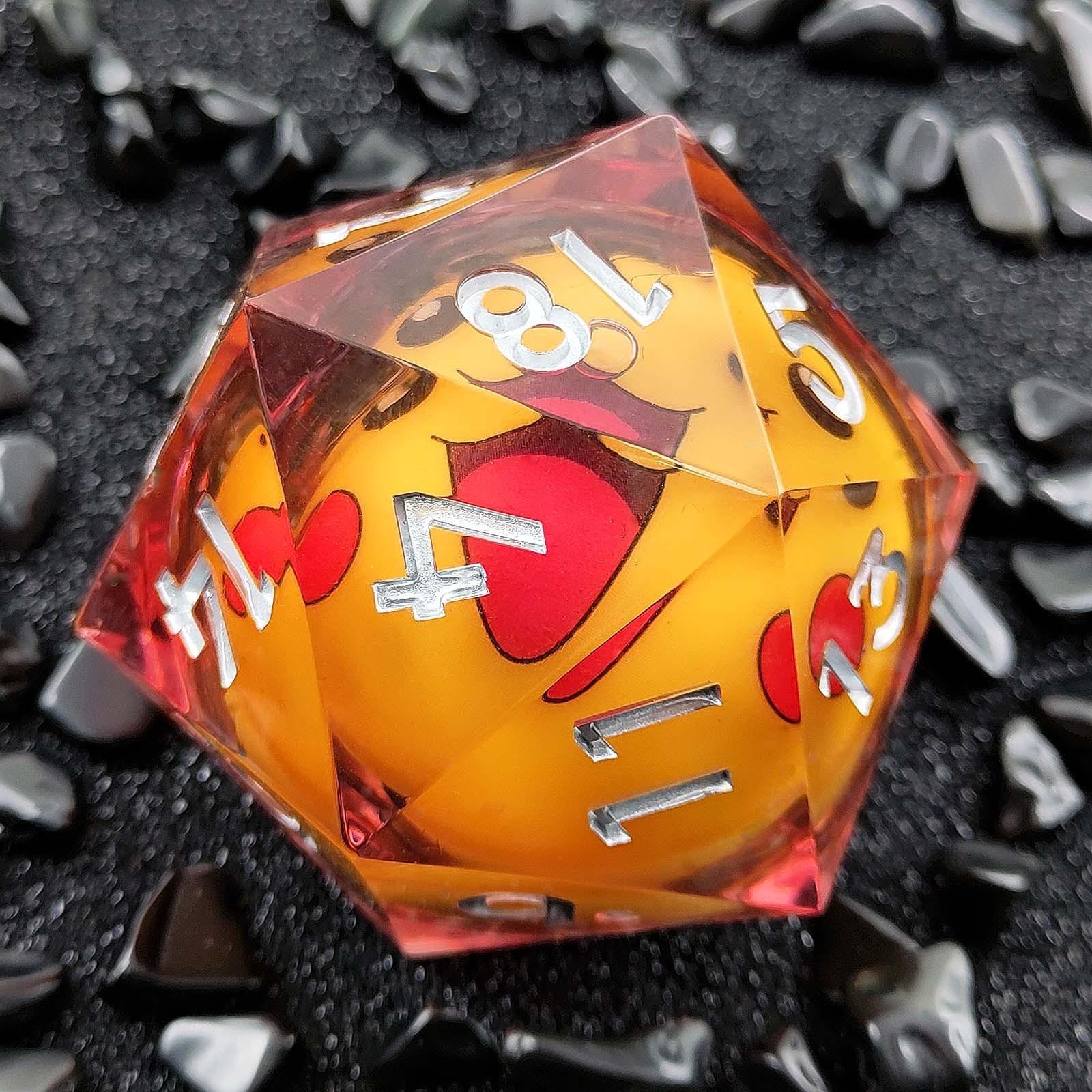 

Излучают свет 55 мм D20 Jumbo Bulk Eyes DND Dice Sharp для ролевых игр Dungeons and Dragons, ролевые игры, многогранники, настольные игры, реквизиты, игрушки