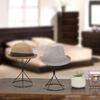 Wig Holder Stand Metal Wig Display Stand Hat Storage Rack for Baseball Caps Hat