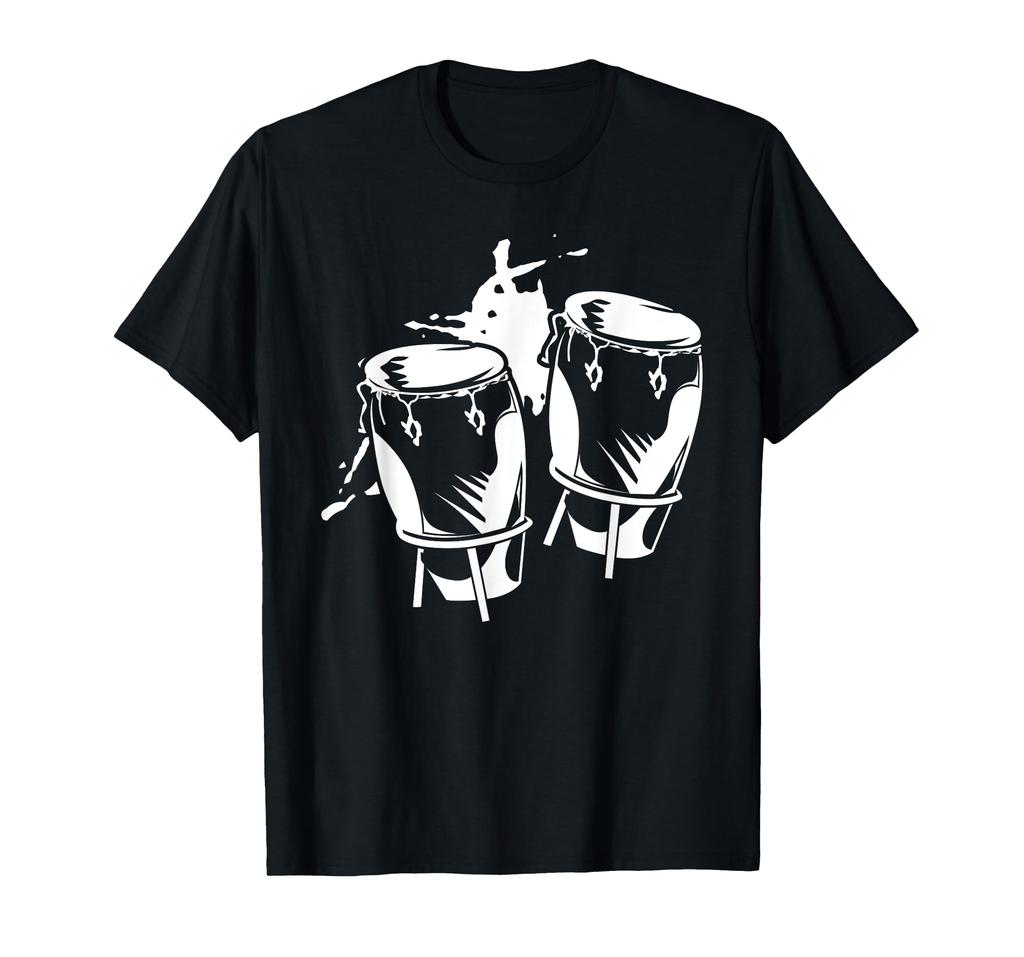 Drum Drum Instrumental Disco Music Conga Player T-Shirt
