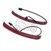 Universal Harley Street Glide Rear Fender Taillight Brake Light 97-22