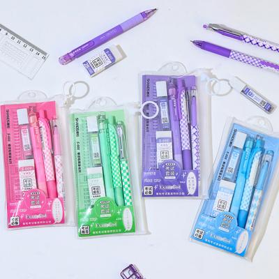 Multi-color 6Pcs/set, Creative Stationery Set, Student School Supplies, Pencil, Eraser, Ruler, Neutral Pen, Study Stationery Set