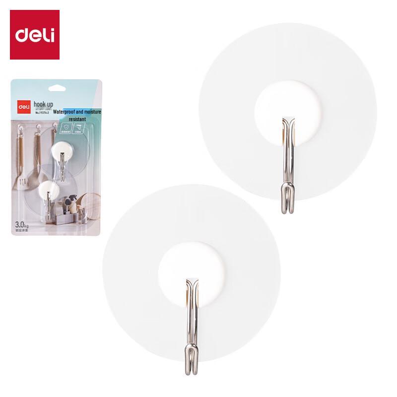 Deli Strong Traceless Adhesive Hooks
