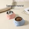 Cute Dinosaur Stainless Steel Pet Bowl for Cats & Dogs