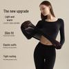 GUJIN Women's Ultra-Thin Seamless Thermal Base Layer Set