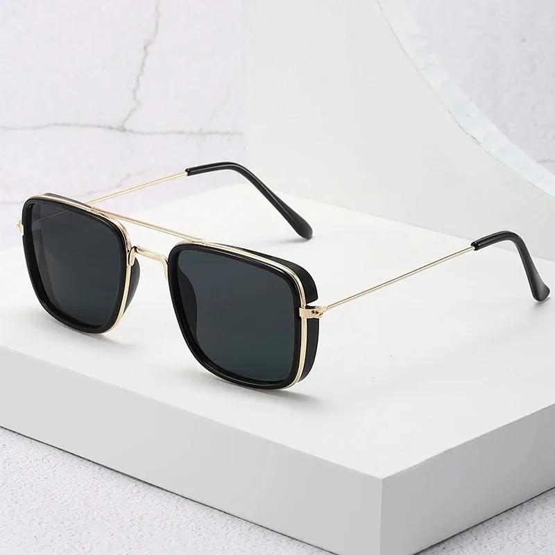 Steampunk Sunglasses For Men Vintage Punk Sunglasses Women Trendy Square Fashion Glasses Luxe  Hombre Zonnebril
