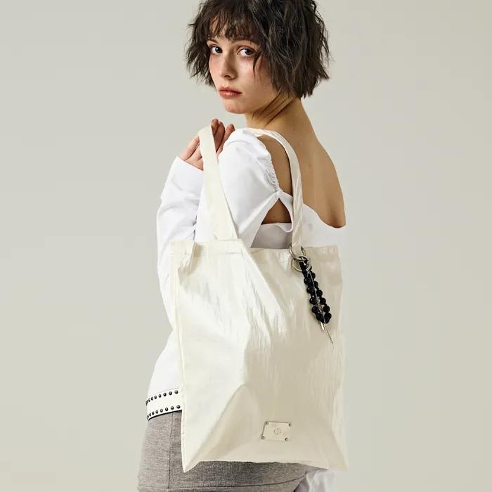 SYMBOL GLOSSY ECO BAG [IVORY]