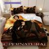 Supernatural Mystery Bedding (1 * duvet cover + 2 * pillowcase, without core) 2D Flat Duvet cover and pillowcase Christmas birthday gift Bedding set