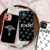 Luxury Fashion J-Joop For IPhone 15 16 Pro Max 11 12 13 14 XS XR X Plus 16E Matte Translucent Phone Cover