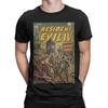 Residents Evils 4 Fläktkonst Serietidningsomslag T-shirts för Män Raccoon City Mode Ren Bomull T-shirt Rundhalsad Kortärmad T-shirt