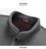 Men's Plus Velvet Cardigan: Warm, Loose-Fit Jacket for Middle-Aged and Elderly Dads