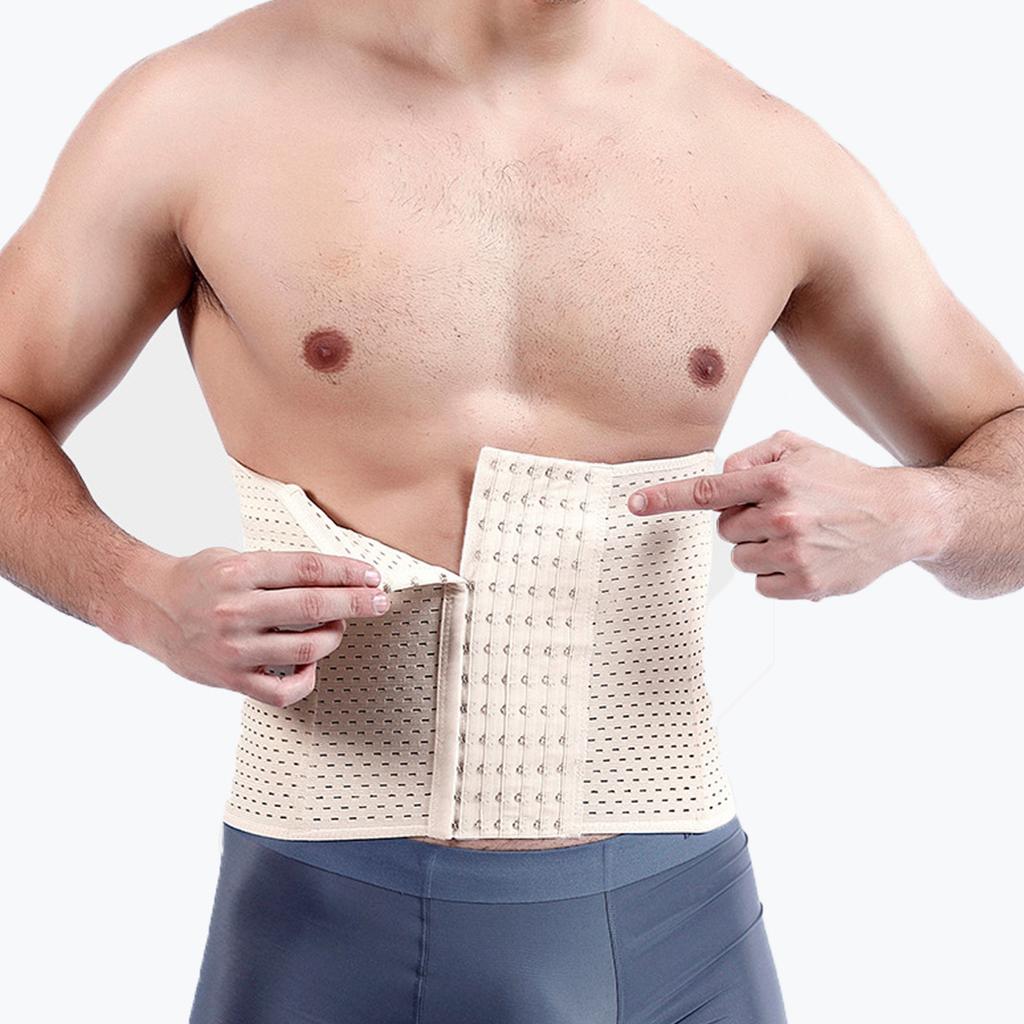 Taillentrainer für Damen und Herren, Bauchfettkontrolle, Body Shaper, Kompressionsgürtel, Mieder, Taillenmieder, Shaper Korsett