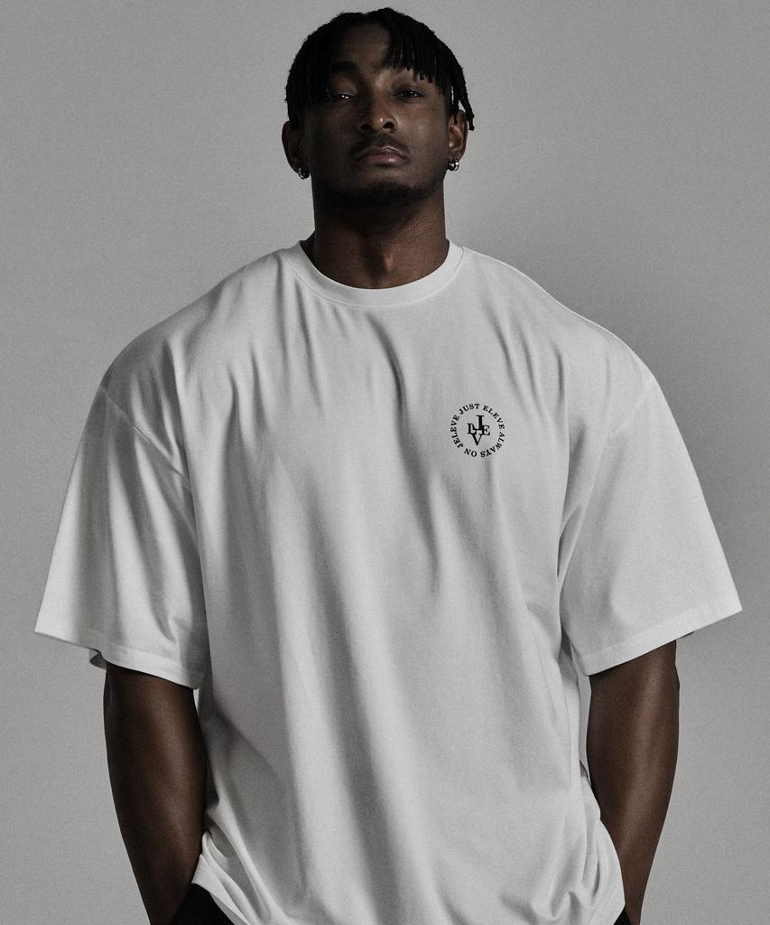 JELEVE Sporty Logo Oversized Short Sleeve