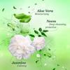 Margo Neem Naturals Soap With Aloe Vera & Jasmine For Soft Nourished Skin Pack Of 1 (100gm X 5) | Deep Cleansing & Hydrating Bath Bar