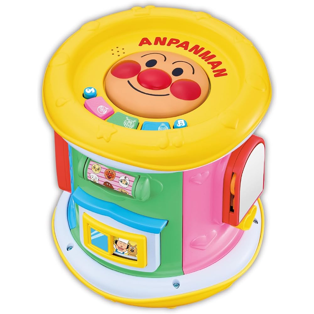AGATSUMA (AGATSUMA) Anpanman Hand Play Melody Roller (Target Age: 8 months and up)