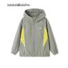 Balabala Kids' Colorblock Hooded Spring Jacket
