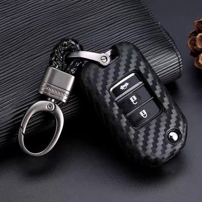 Honda CRV, Civic, XRV, Accord, Vezel, Jade, Avancier Carbon Fiber Key Case.