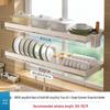 Adjustable Window Sill Dish Drainer & Storage Rack