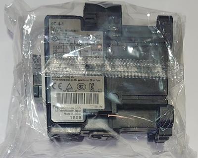 Fuji Electric Equipment Control Standard Electromagnetic Contactor Case AC200V Coil AC200V 1B (without Cover) SC-4-1