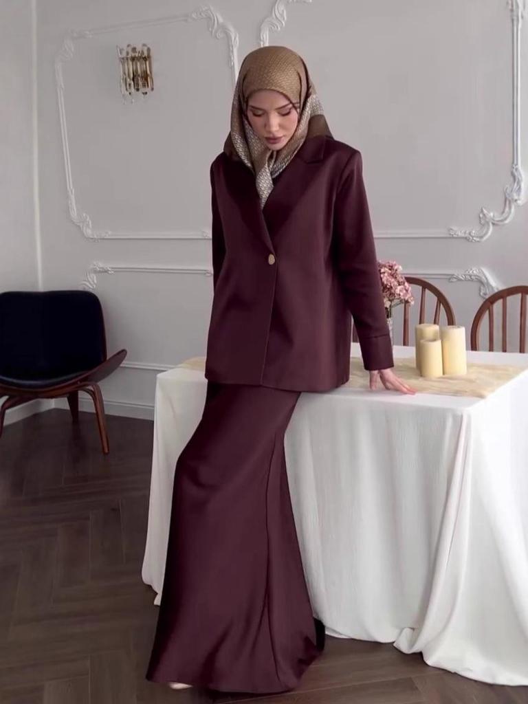 Elegant & Noble Long Sleeve Dress Set for Women - Autumn 2025 Collection