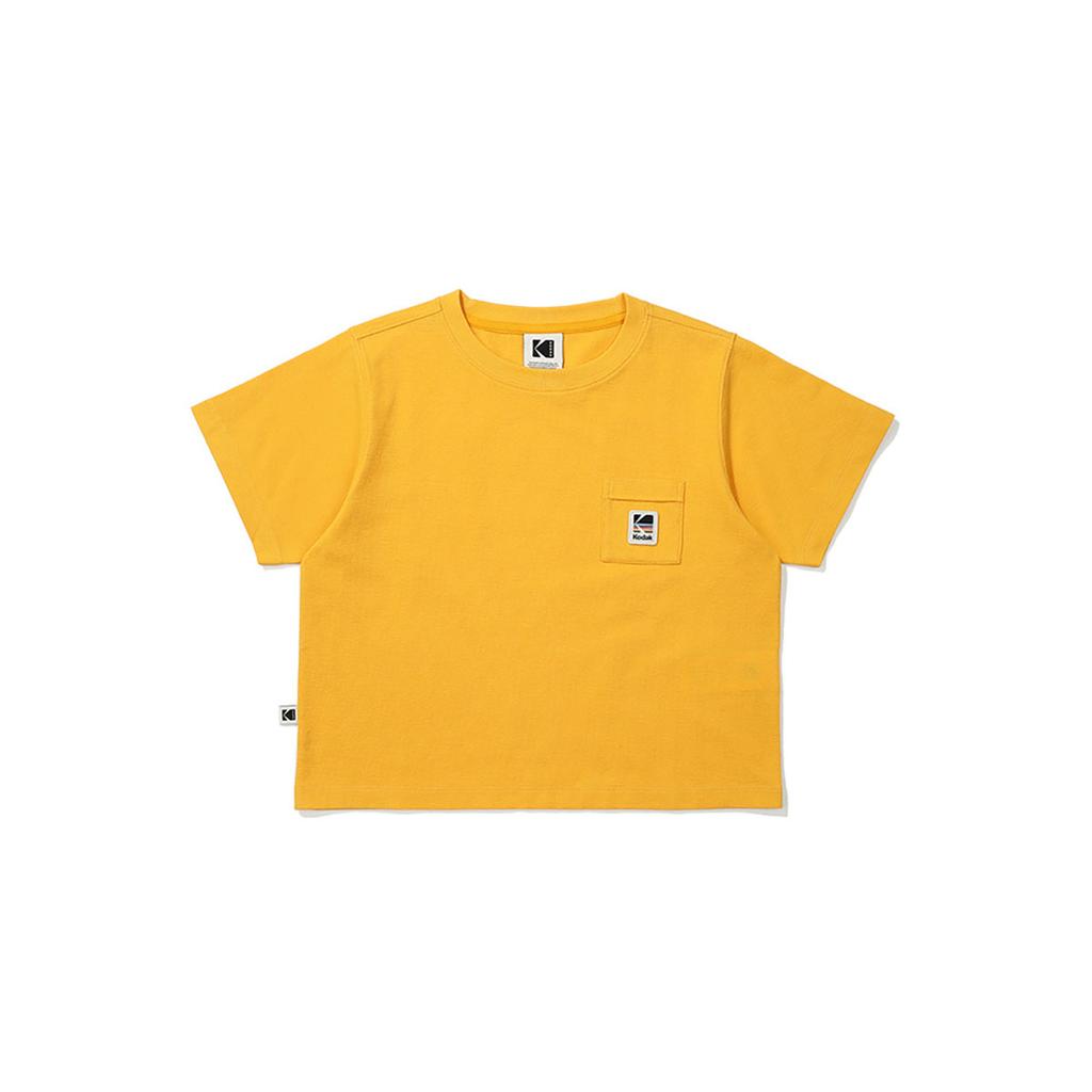 KODAK Rainbow Sorona Short Sleeve T-Shirt Women'S Yellow