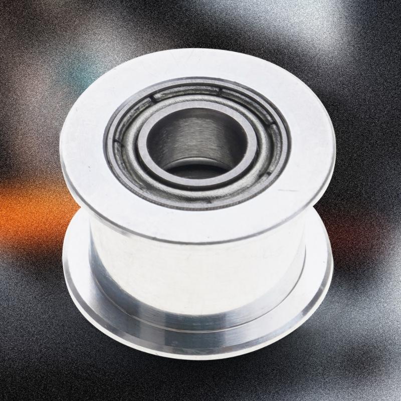 High Speed 3D Printer Idler Pulley with Smooth Belt Idler for X1C/P1P/P1S 3D Printer Enhances Printing Accuracy