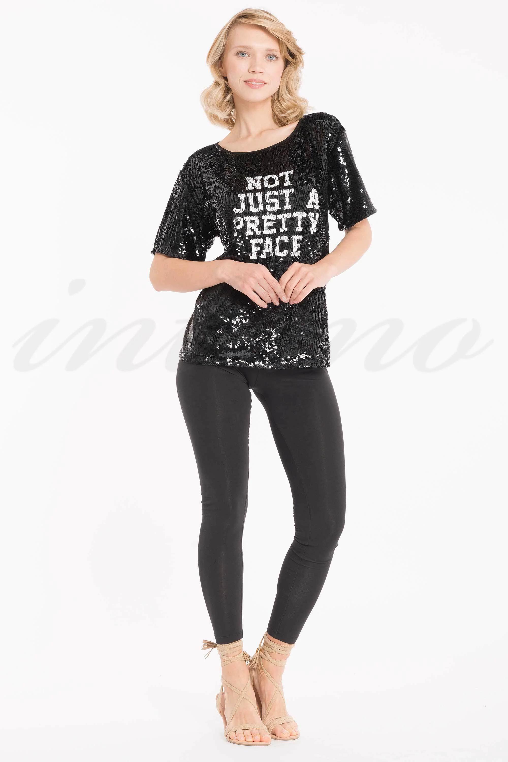 

Футболка Iconique (73801) 44(M) прозорий колір чорний