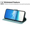 Wallet Case for Pixel - Leather/PU, Green, With Card Holder