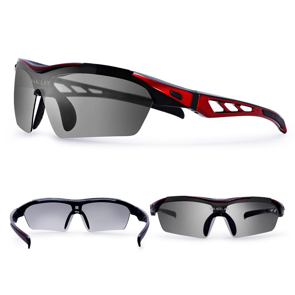 Polarized Colorful Cycling Glasses Outdoor UV Protection Motorcycle Windproof Sports Glasses