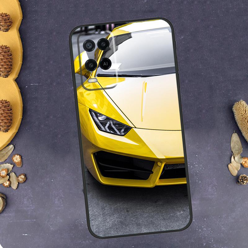 Sport Cars Male Men Phone Case For Oppo A40 A60 A80 A78 A98 A18 A38 A58 A74 A94 A54 A16 A76 A96 A15 A17 A77 A57S