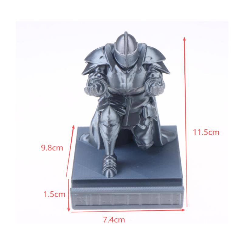 1Pc Armored Retro Soldier Pen Holder Desk Accessories Warrior Pencil Stand Knight For Desk Small Statue Ornaments