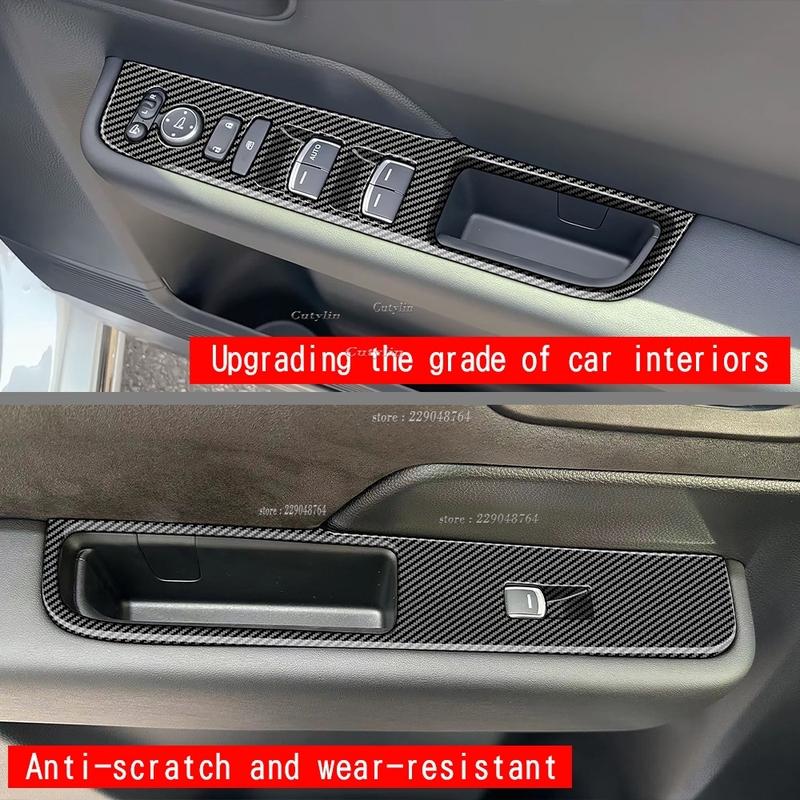 For Honda Stepwgn Spada RP8   2024 Interior Car Side Door armrest Window Lift Switch Frame Car Styling Accessories