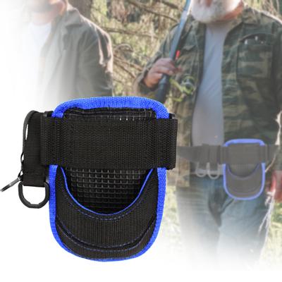 MUQZI Sports Accessory Boat Sea Fishing Rod Waist Belt Mat Oxford Fabric Belly Pole Stand Holder Pad