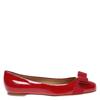 Red Patent Leather Ballet Flats Varina