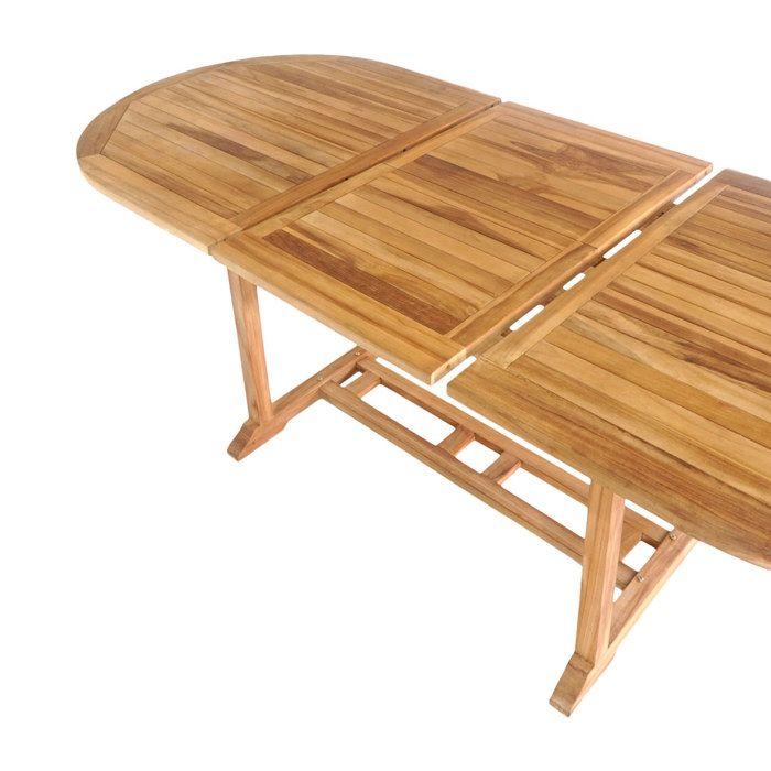 Salamanca Garden Table with Extra Extension, In Teak.