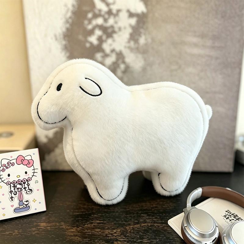 Plush Sheep Pillow For Kids Soft Cartoon Toy Snuggle Gift For Children