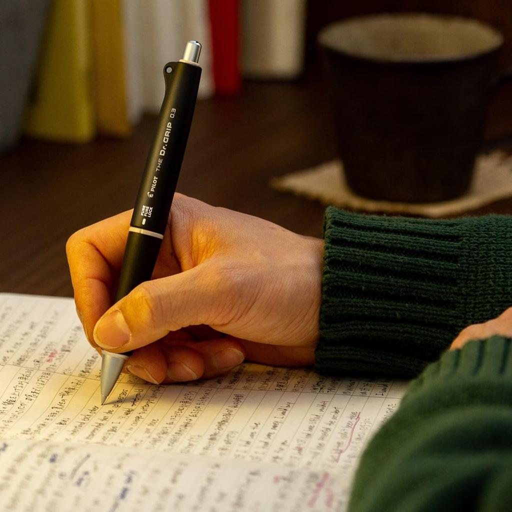 [PILOT] The Dr. Grip Mechanical Pencil 0.3mm Gunmetallic HTDG13GM