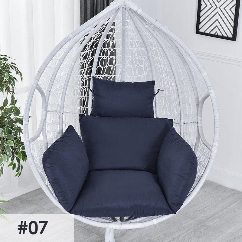 

Hot Sale! Hanging Swing Egg Chair Cushion Cover Papasan Chair Pad Replacement Cover (No Filling) for Home Patio Garden Lounger (as the picture,as shown)