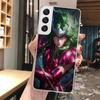 Saint Seiya Cool Soft Phone Case For Samsung Galaxy S24 S23 S22 S25 Ultra S21 Plus S20 FE S10 + S25 Edge Pattern Capa Galaxy S24
