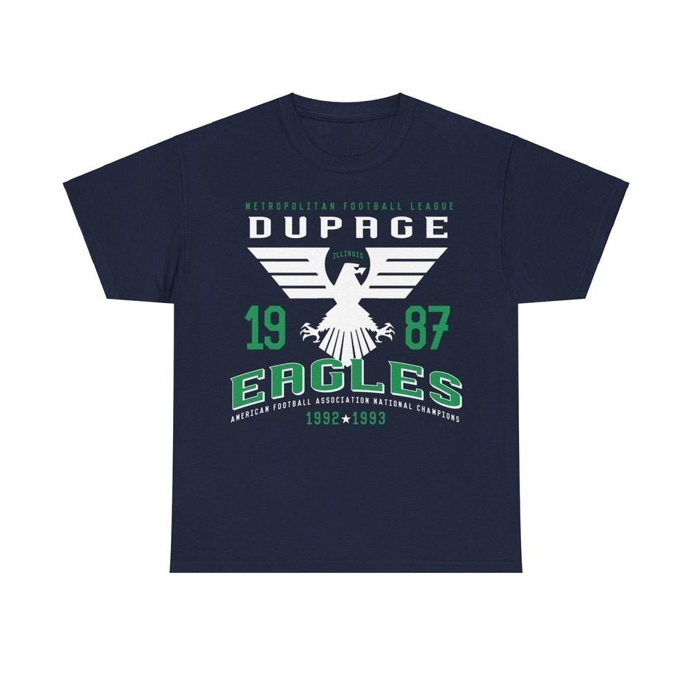 

Dupage Eagles Est 1987 Illinois Football Team T-shirt M