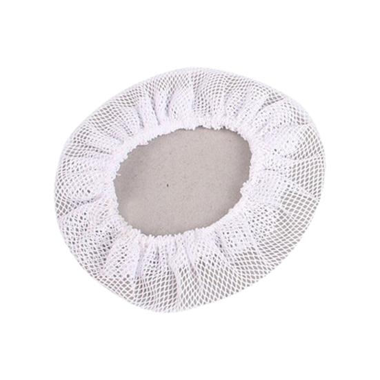 5Pcs Hair Net Rhinestone Decor Invisible Elastic Edge Hollow See-through Hair Fixing Anti-slip Ballet Dance