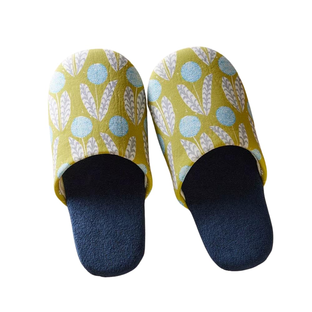 Belle Maison Ohana Soft Indoor Size M (Mustard) Slippers, Washable, Durable,