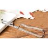 Multifunctional Stainless Steel Kitchen Tooth Type Planer Fruits and Fruit Peeler 16.5*2.5cm