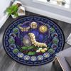 Bee Honey Glass Round Area Rug Under Office Chairs Bedroom Living Room Home Decor