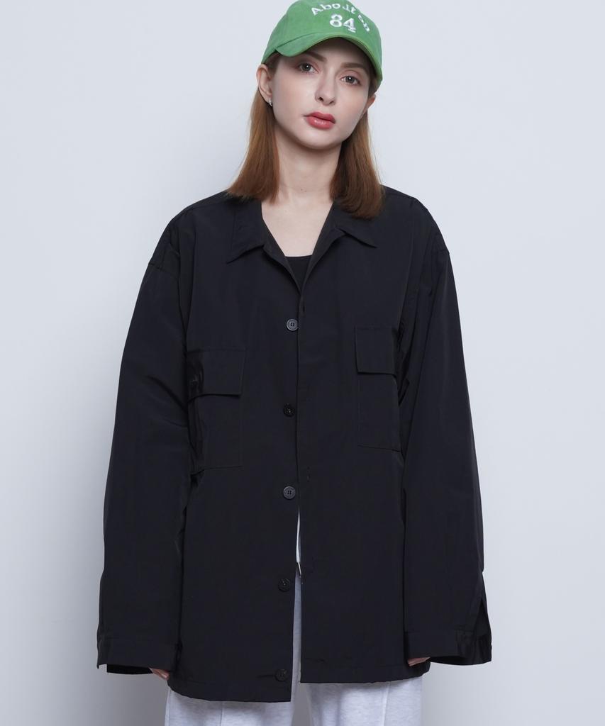 The-Abon M03 String Over Jacket Black