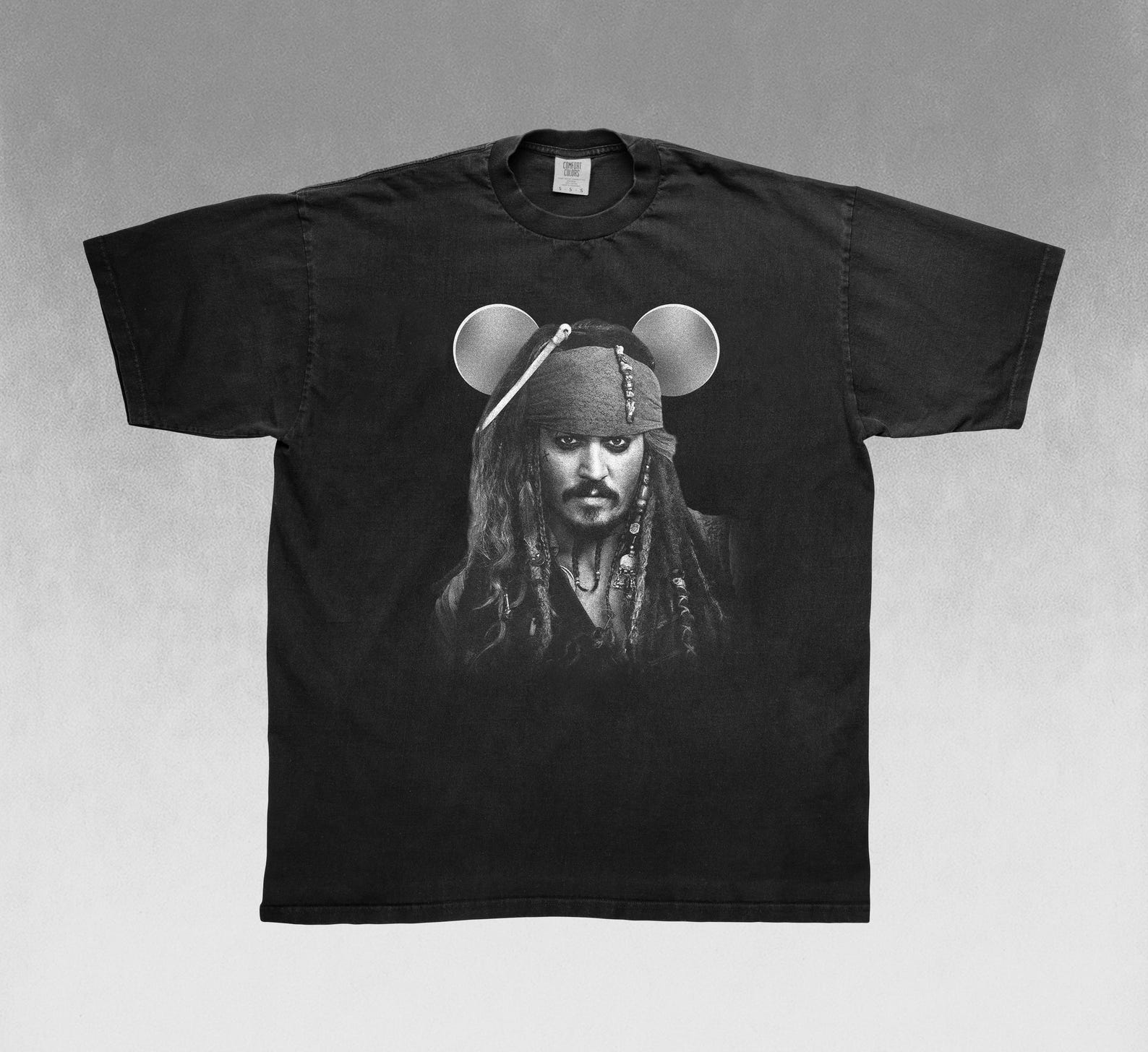 Jack Sparrow Graphic Tee, Pirates of the Caribbean Shirt S