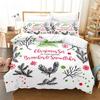 Christmas Snowman, Tree Bedding Set Duvet Cover Set 3d Bedding Digital Printing Bed Linen Queen Size Bedding Set Fashion Design