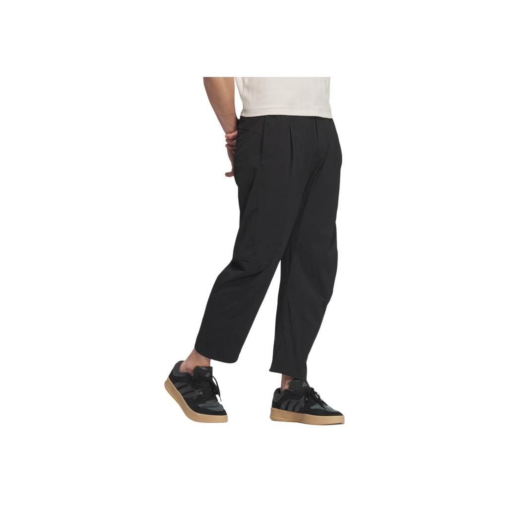 Adidas Pure Comfort Woven Cropped Pants Men Bottoms Black JI8694